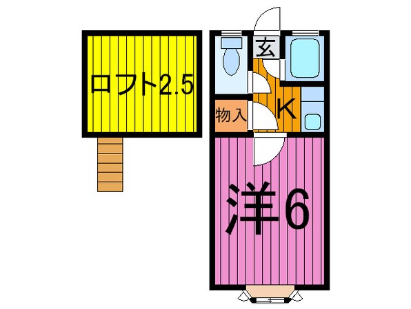 ｳﾞｧﾝﾃｱﾝ清瀬の物件間取画像